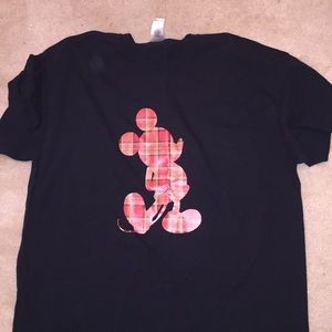 Mickey silhouette Christmas shirt
